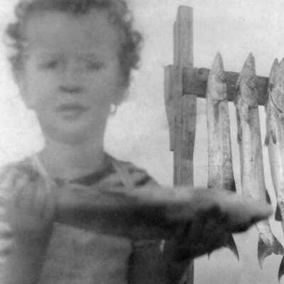 Donald Holding Fish
