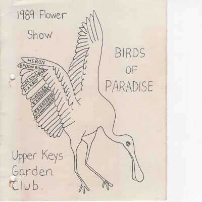 1989 Flower Show Standards