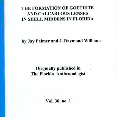 The Formation of Goethite and Calcareous Lenses in Shell Middens in Florida