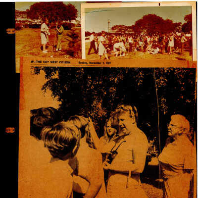 Group of articles on the Garden Club from 1969