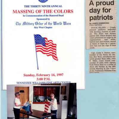 Thirty-Ninth Annual Massing of the Colors, 1997