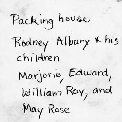Rodney with Marjorie, Edward, William Ray, and May Rose