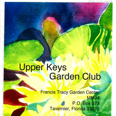 Upper Keys Garden Club Informational Booklet, 2004-2005