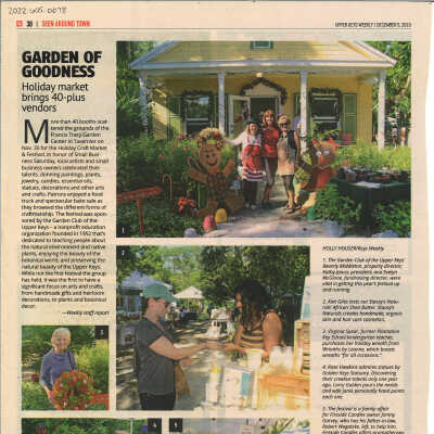"Garden of Goodness: Holiday Market Brings 40-plus Vendors"