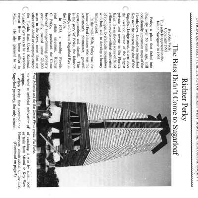 Florida Keys Sea Heritage Journal, Volume 22, Number 2, Winter 2011/12