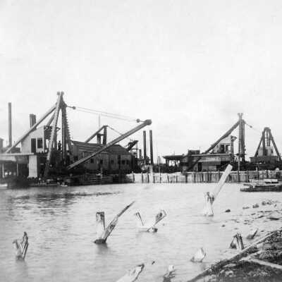Constructing Dock for Central Supply