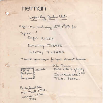 1989 Pin Order Information