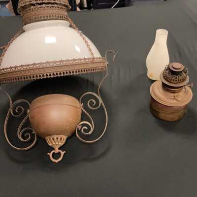 1895 Bradley and Hubbard Hanging Lantern