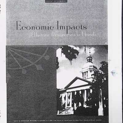 Economic Impacts of Historic Preservation in Florida