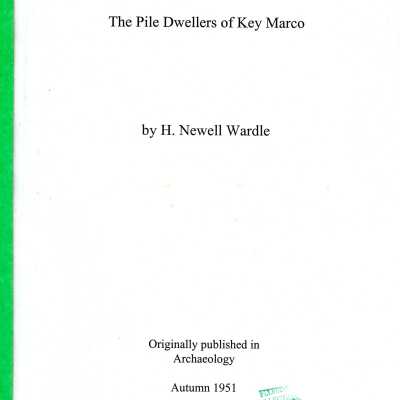 The Pile Dwellers of Key Marco