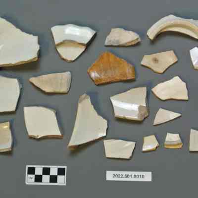 Ceramic Sherds - White