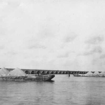 Spanish Harbor Supply Barges