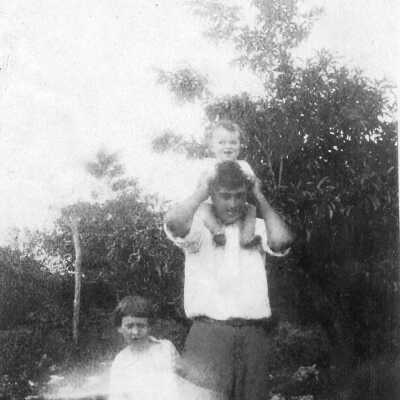 A piggyback ride