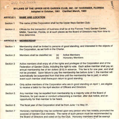 GCUK 1983 Bylaws B