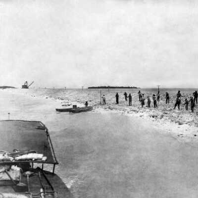 Surfacing Dredged Embankment