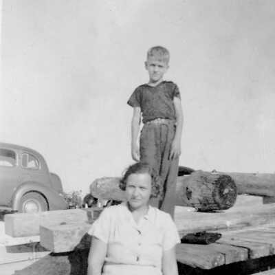 Charlie and Mother Edna