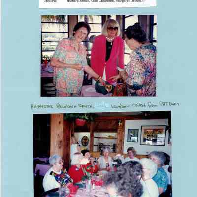 February 1997 DAR Meeting / DAR Hosts Luncheon