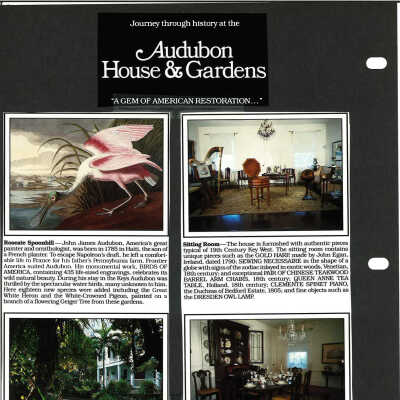 Audubon House and Gardens Tour, 1986