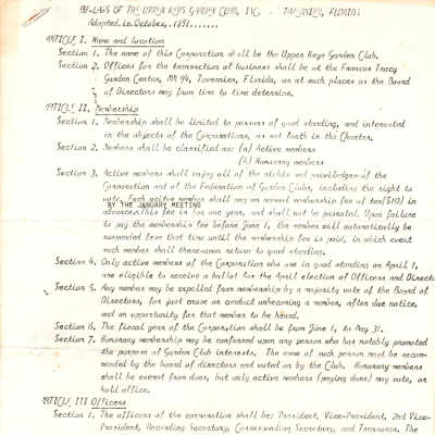 GCUK Bylaws 1981 B