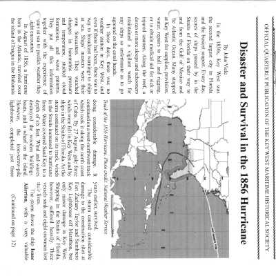 Florida Keys Sea Heritage Journal, Volume 17, Number 4, Summer 2007
