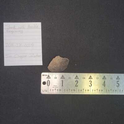 Sherd With Possible Engraving