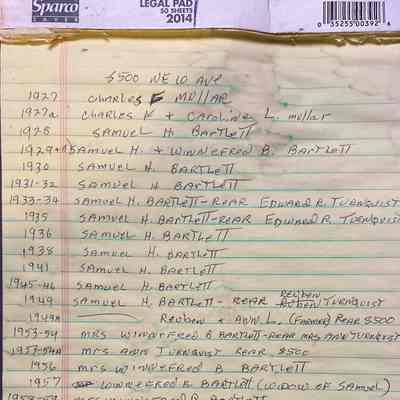Documents Sent to Miami