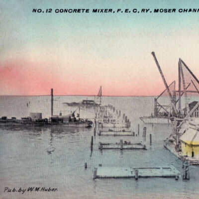 Moser Channel No. 12 Concrete Mixer