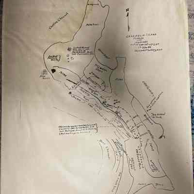 Pirate Map of Caripelia Island, Florida