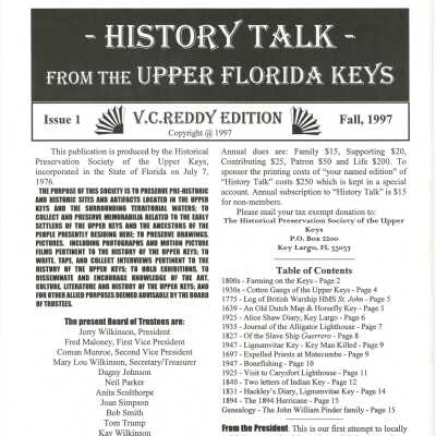 History Talk #1