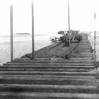 End of the Track on Channel 5 Trestle