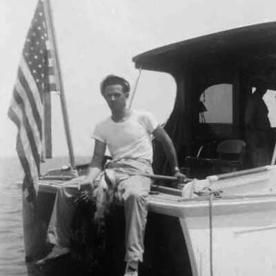 Bernard Russell Abroad Boat