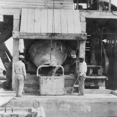 Pouring Concrete
