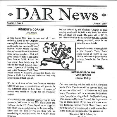 DAR News, 1995
