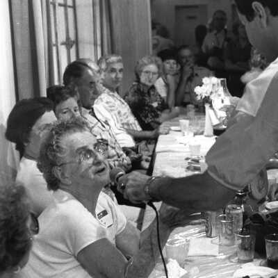 Attendees of "Welcome Survivors" Gathering Sept. 13, 1990