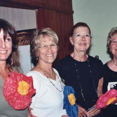 Collection of photos from an unidentified Garden Club Event featuring Jerry Wilkinson ca. 2000s