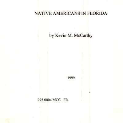 Native Americans in Florida