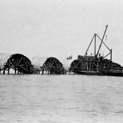 Cofferdams in Place