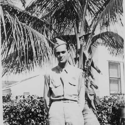 Edward Albury in Uniform