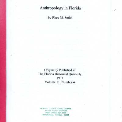 Anthropology in Florida