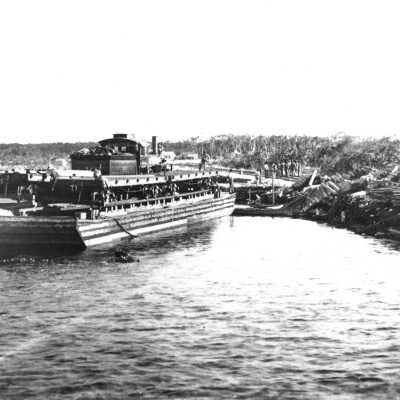 Landing First Locomotive