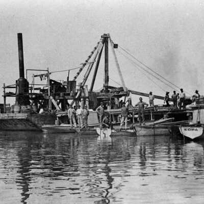 Gathering of Railroad Workers