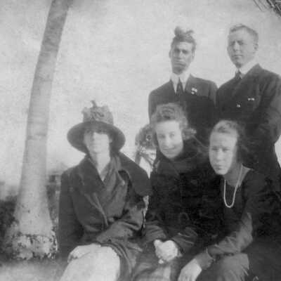 Myrtle and Rodney with Friends