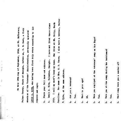 Louis D. Kite Testimony