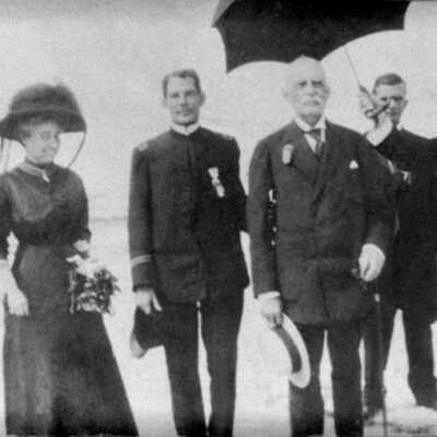 Mr. and Mrs. Flagler with Friends