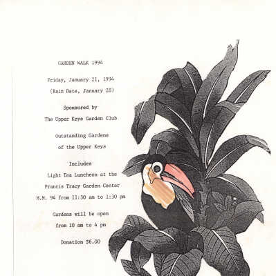 1994 Garden Walk Handout