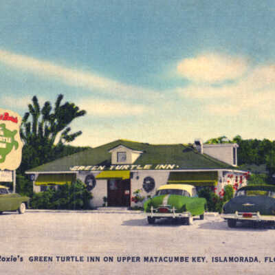 Green Turtle Inn - Postcard