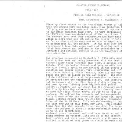 Florida Keys Chapter and Good Citizen Summary