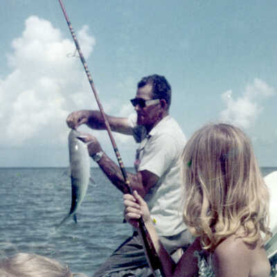 Calvin Albury with Carol