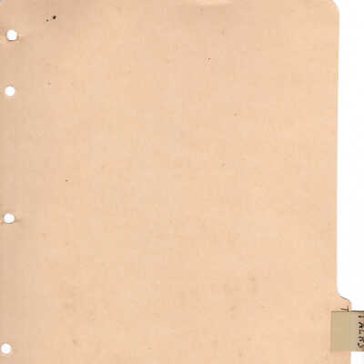 Binder Divider labeled "Talks"