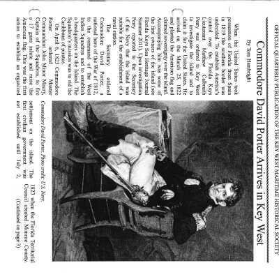 Florida Keys Sea Heritage Journal, Volume 22, Number 3, Spring 2012